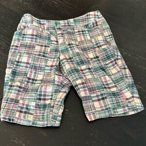 Madras shorts! Great material and color.